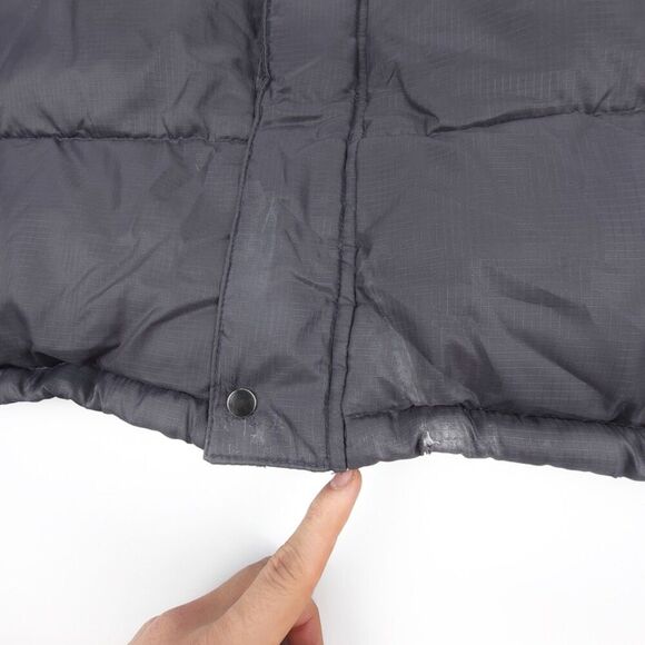 VINTAGE 90s Fubu 05 Down Puffer Jacket Ripstop Winter Coat Camo Y2k Gorpcore XL - Picture 12 of 16